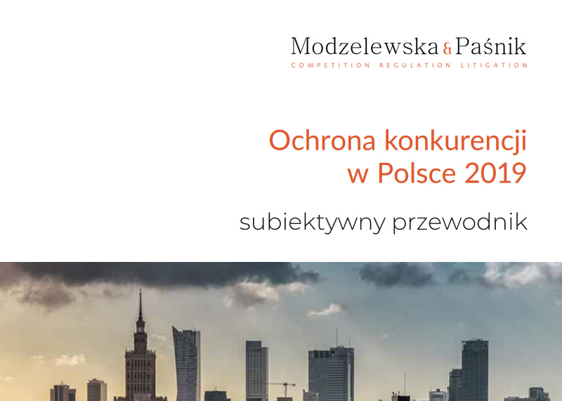 Ochrona konkurencji w Polsce 2019