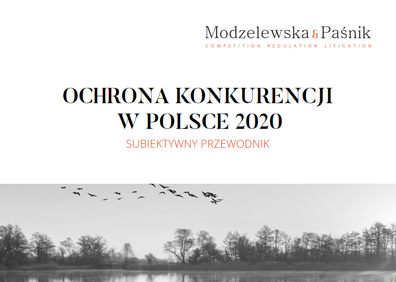 Ochrona konkurencji w Polsce 2020
